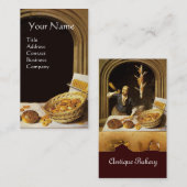 ANTIEK OVEN BAKER, BAKERY BREAD SHOP VISITEKAARTJE (Voorkant / Achterkant)