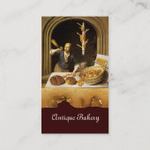 ANTIEK OVEN BAKER, BAKERY BREAD SHOP VISITEKAARTJE (Achterkant)
