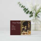 ANTIEK OVEN BAKER, BAKERY BREAD SHOP VISITEKAARTJE (Staand voorkant)