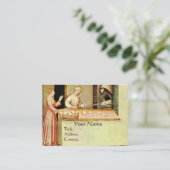 ANTIEK OVEN BAKER, BAKERY BREAD SHOP VISITEKAARTJE (Staand voorkant)