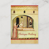 ANTIEK OVEN BAKER, BAKERY BREAD SHOP VISITEKAARTJE (Achterkant)