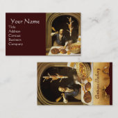 ANTIEK OVEN BAKER, BAKERY BREAD SHOP VISITEKAARTJE (Voorkant / Achterkant)