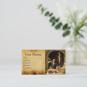 ANTIEK OVEN BAKER, BAKERY BREAD SHOP VISITEKAARTJE (Staand voorkant)