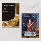 ANTIEK OVEN BAKER, BAKERY BREAD SHOP VISITEKAARTJE (Voorkant / Achterkant)