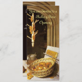 ANTIEK OVEN BAKERY BREAKFEAST PARTY KAART (Voorkant / Achterkant)