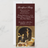 ANTIEK OVEN BAKERY BREAKFEAST PARTY KAART (Achterkant)