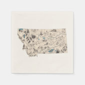 Antiek overzicht van de  Afbeeldingen van Montana Servet (Voorkant)