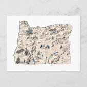 Antiek overzicht van de  staat van de  kaart van h (Voorkant)