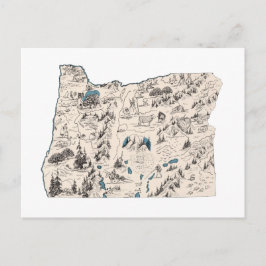 Antiek overzicht van de  staat van de  kaart van h