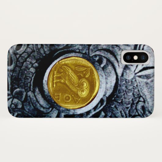 ANTIEK OWL Case-Mate iPhone CASE (Achterkant (horizontaal))