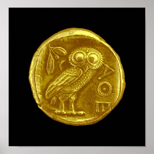 ANTIEK OWL POSTER (Voorkant)