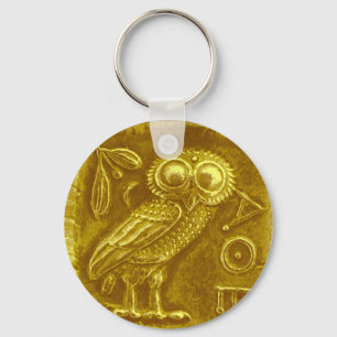 ANTIEK OWL SLEUTELHANGER