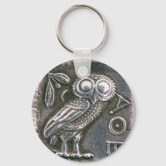 ANTIEK OWL SLEUTELHANGER (Achterkant)