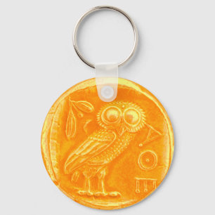 ANTIEK OWL SLEUTELHANGER