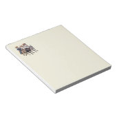 Antiek paard pony kinderen kunst notitieblok (Schuin)