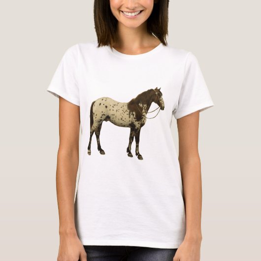 Antiek paarden - Appaloosa T-shirt (Voorkant)