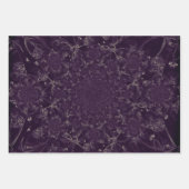 Antiek Paars Abstract Elegant Decoupage Inpakpapier Vel (Voorkant 3)