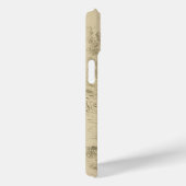 Antiek Paars Heron Travies Edouard Print Case-Mate iPhone Case (Achterkant / Rechts)