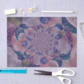 Antiek Paars roze ballonnen Tissuepapier (Craft)