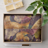 Antiek Paarse goudballonnen Kaleidoscoop Tissuepapier (Geschenk)