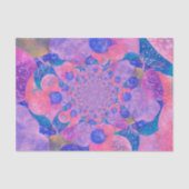  Antiek Paarse roze kunstballonnen Tissuepapier (Voorkant)