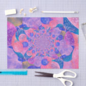  Antiek Paarse roze kunstballonnen Tissuepapier (Craft)