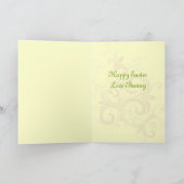 Antiek paashaas Kaart (Binnen)