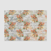 Antiek paddenstoelengroepdepapier tissuepapier (Voorkant)