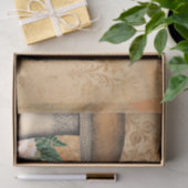 Antiek paddenstoelontkoppelpapier tissuepapier (Geschenk)