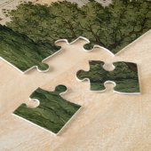Antiek panorama van Jeruzalem Legpuzzel (Zijkant)
