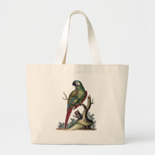 Antiek papegaai Canvas tas