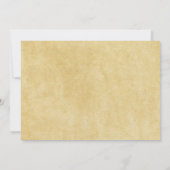 Antiek papier 3 foto's - bruiloft uitnodiging (Achterkant)