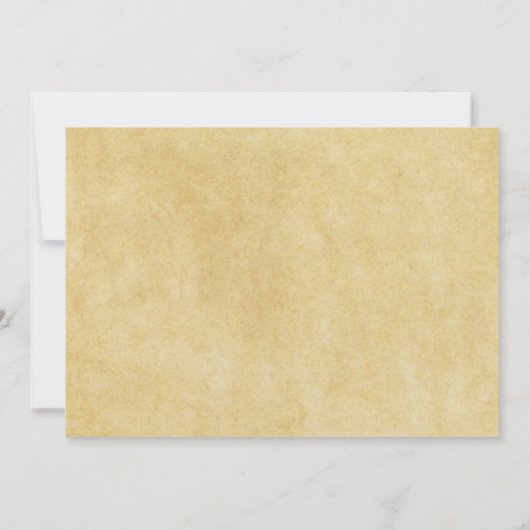 Antiek papier 3 foto's - bruiloft uitnodiging (Achterkant)