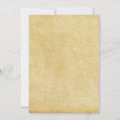 Antiek papier 3 foto's - bruiloft uitnodiging (Achterkant)