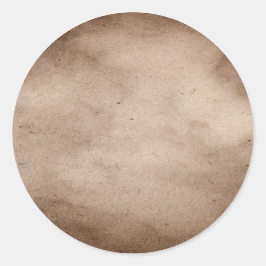  Antiek papier achtergrond blanco Ronde Sticker (Voorkant)