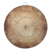  Antiek papier achtergrond Dartbord (Voorkant)