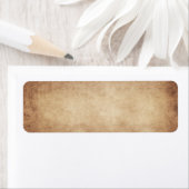 Antiek papier achtergrond Etiket (Insitu)