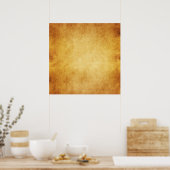 Antiek papier achtergrond Poster (Keuken)