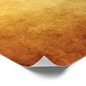 Antiek papier achtergrond Poster (Hoek)