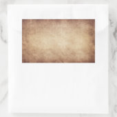 Antiek papier achtergrond Rechthoekige Sticker (Tas)