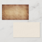  Antiek papier achtergrond Visitekaartje (Voorkant / Achterkant)
