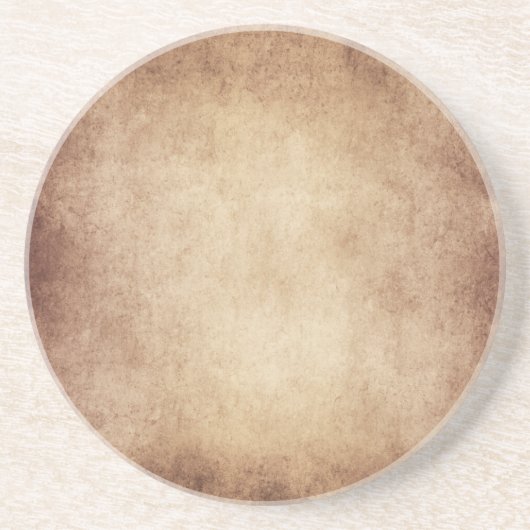 Antiek papier achtergrond Zandsteen Onderzetter (Voorkant)