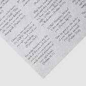 Antiek papier Bijbelpaaltjes voor reizen (Detail)