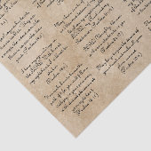 Antiek papier Bijbelpaaltjes voor reizen (Detail)