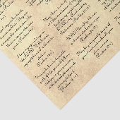 Antiek papier Bijbelpaaltjes voor reizen (Detail)