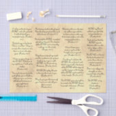 Antiek papier Bijbelpaaltjes voor reizen (Craft)