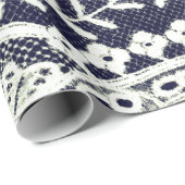 Antiek papier met onmiddellijke verpakking ZWARTE (Rol Hoek)