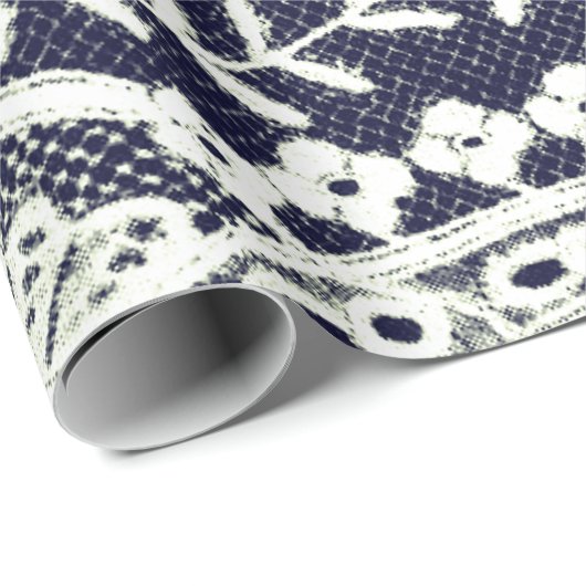 Antiek papier met onmiddellijke verpakking ZWARTE (Rol Hoek)