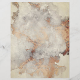 Antiek papier voor graniet van koper