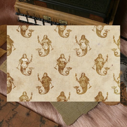  Antiek papier voor het loskoppelen van zeemleder